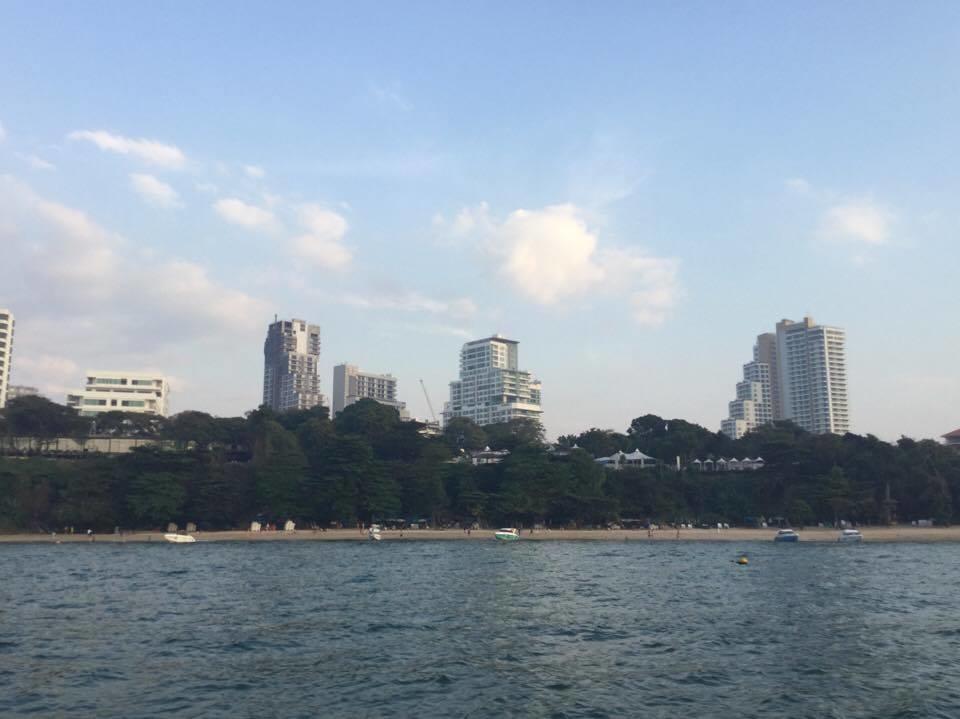 舒适海滩景公寓 芭達亞 外观 照片